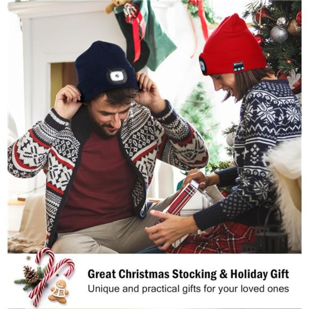 Bluetooth Beanie with The Light, Unique Tech Gift… - image 6